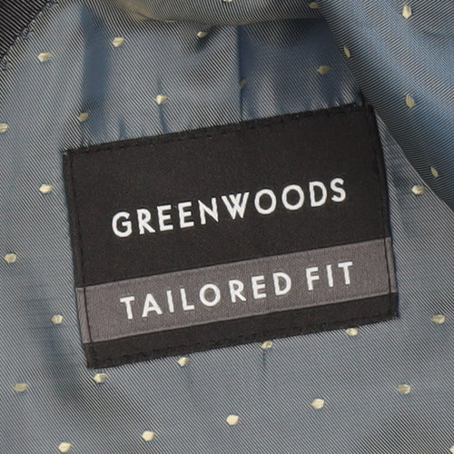 Greenwoods Men's Grey Tailored Blazer, M, Formal