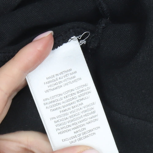 Polo Ralph Lauren Men's Black Sweatshirt, Size S, Logo, Zip