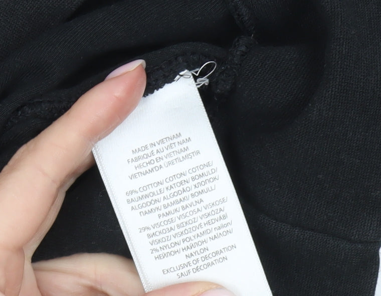 Polo Ralph Lauren Men's Black Sweatshirt, Size S, Logo, Zip