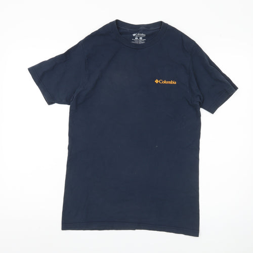 Columbia Men's Blue Nature T-Shirt, Size S