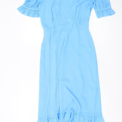 Finery Women's Blue Midi Dress, Size 10, New