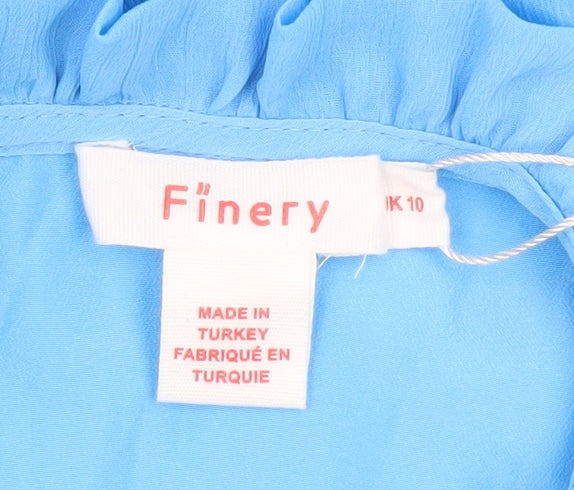 Finery Women's Blue Midi Dress, Size 10, New