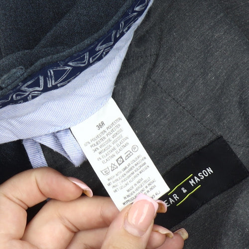 Swear & Mason Men's Blue Dress Pants 36R