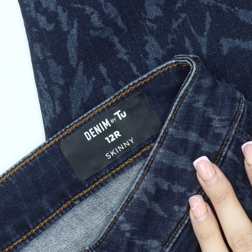 Denim by Tu Blue Skinny Women's Jeans Size 12