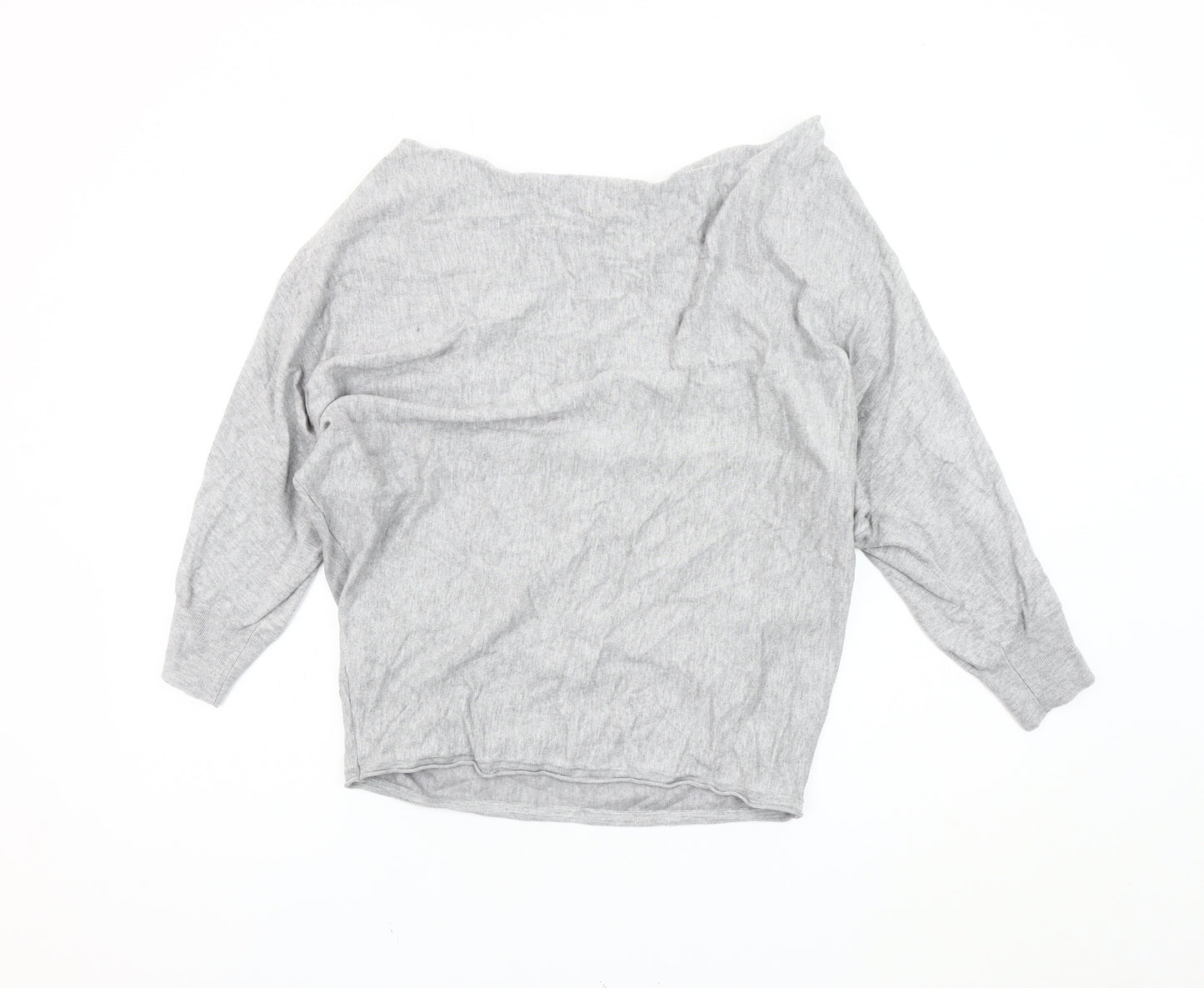 Phase Eight Women's Grey Boat Neck Jumper Size 16