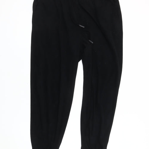 Marks and Spencer Women's Black Jogger Trousers Size 16