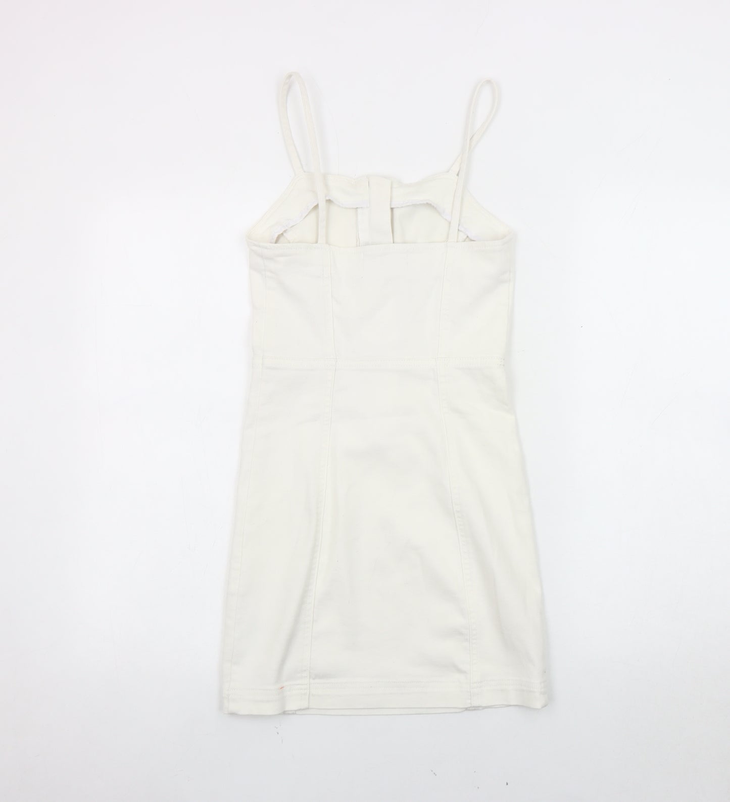 New Look Denim White Girls Pencil Dress 11 Years