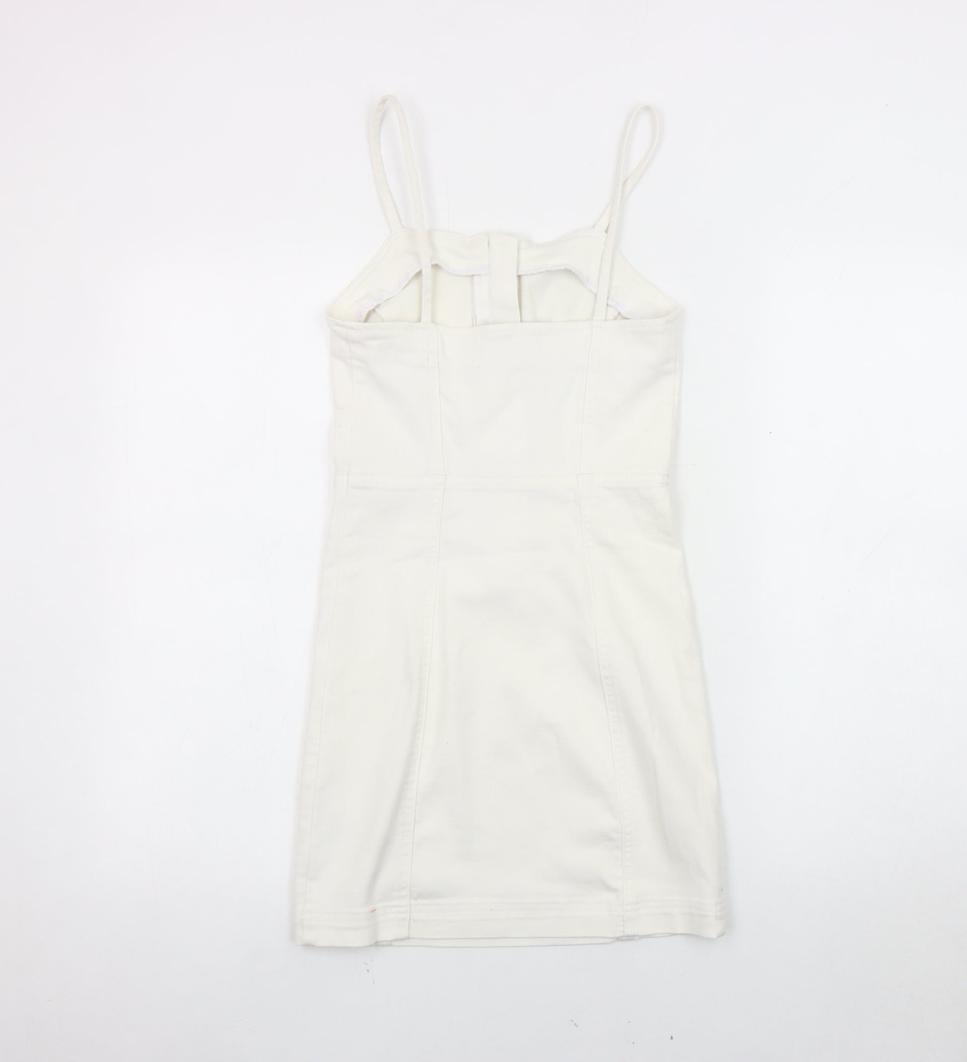 New Look Denim White Girls Pencil Dress 11 Years Preworn New Look Denim White Girls Pencil Dress 11 Years Preworn