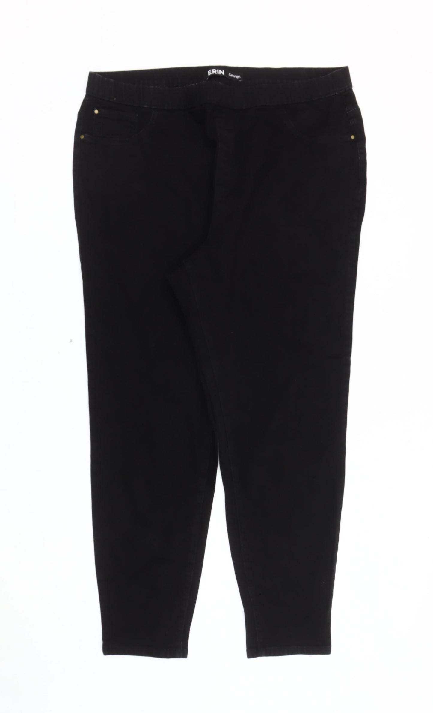 George Women’s Black Straight Jeans Size 20