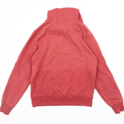 Saltrock Men's Red Pullover Hoodie with Logo