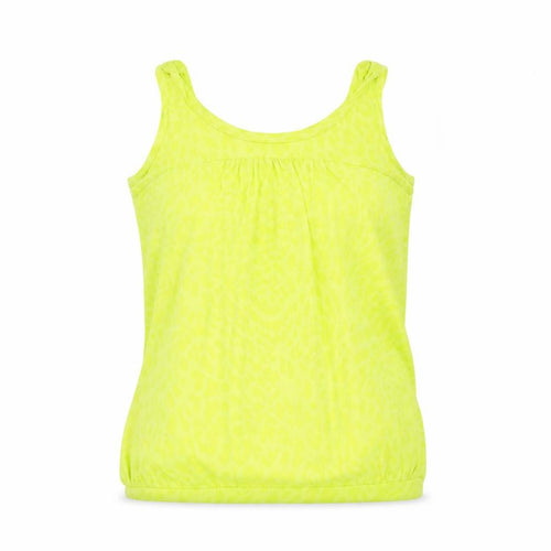 River Island Women's Yellow Animal Print Tank Top Size 8