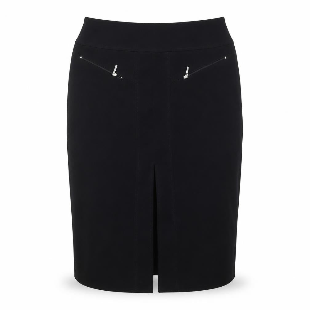 Marie Méro Women's Black Pencil Skirt, Size 14