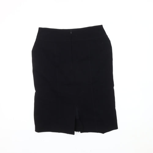 Marie Méro Women's Black Pencil Skirt, Size 14