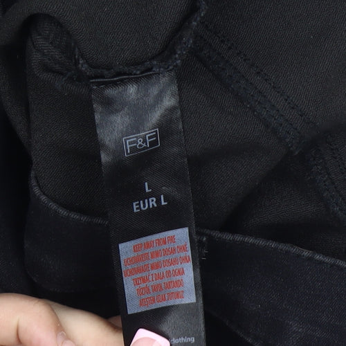F&F Men's Black Skinny Jeans L