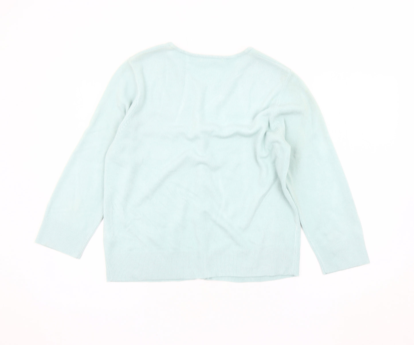 George Women's Green Cardigan UK 16 Round Neck