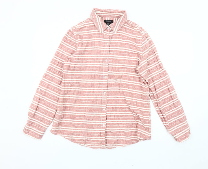 Jones New York Women's Multicoloured Button-Up Shirt S