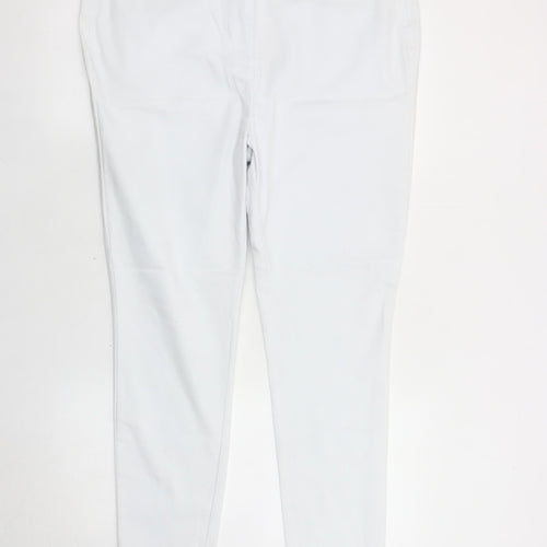 Premium Denim Collection Women's White Skinny Jeans, Size 20, Stretch Denim