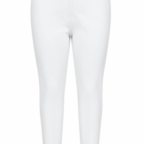 Premium Denim Collection Women's White Skinny Jeans, Size 20, Stretch Denim
