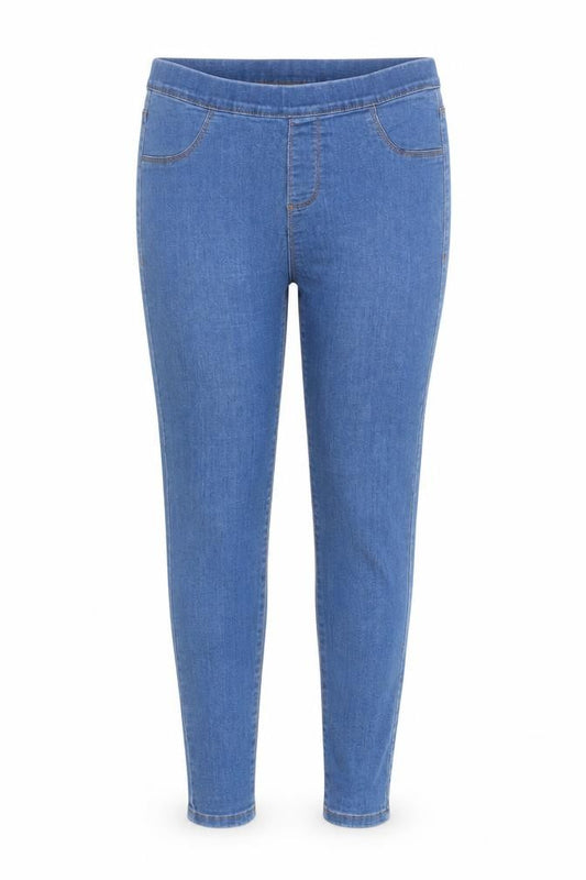 Front view of 365 Women's Blue Jeggings -, size 12