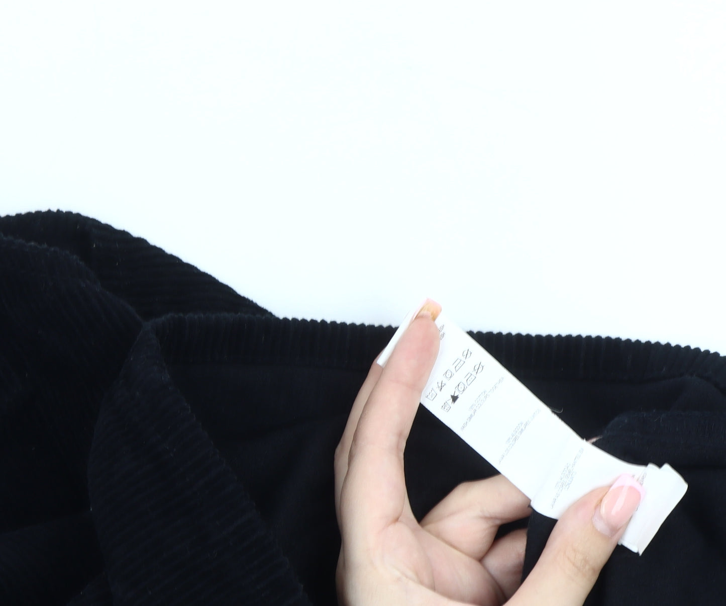 Denim Co. Women's Black Dungaree Dress Size 6