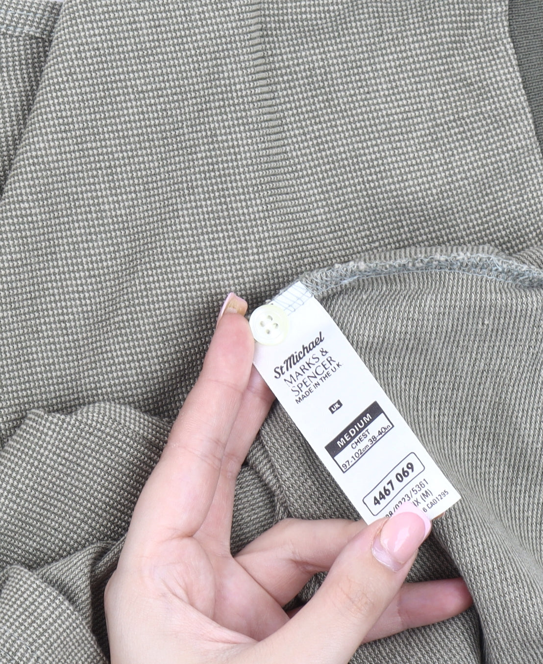 Marks and Spencer Men's Beige Medium Polo Shirt