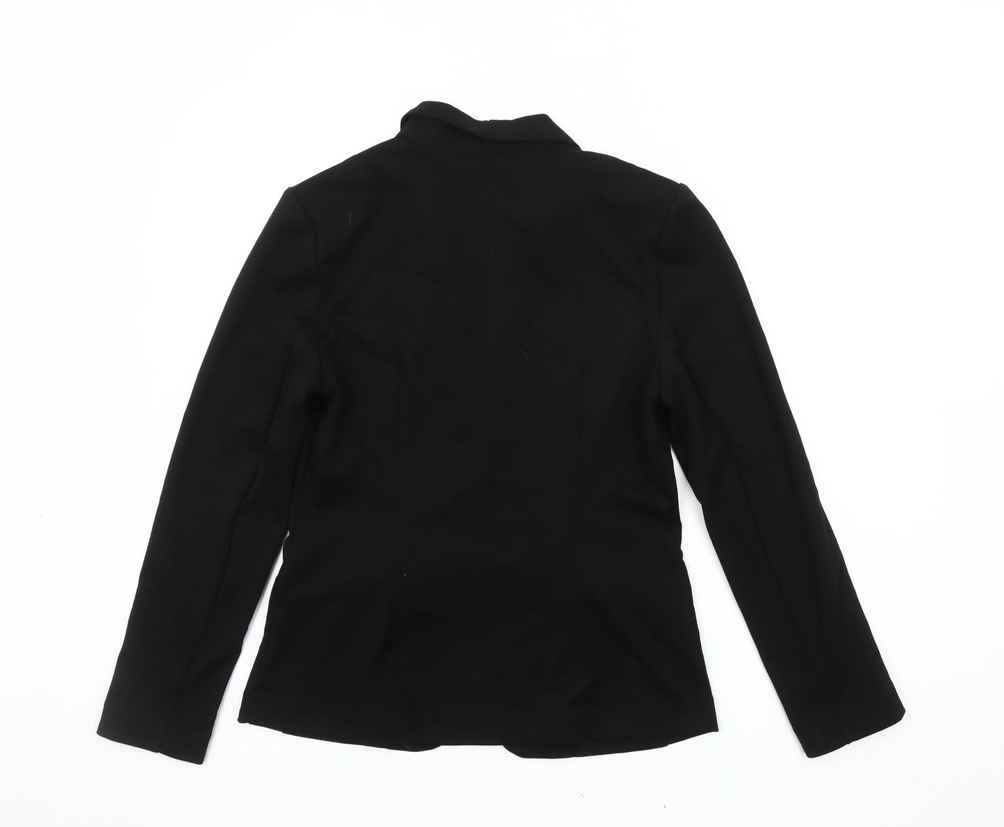 Very Women's Black Blazer Shawl Collar Size 10