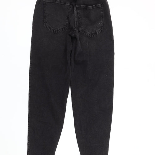 Only Women's Black Mom Jeans Size 6 High-Rise