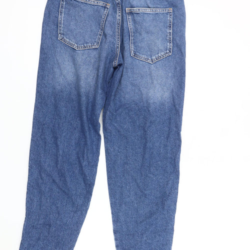 ONLY Women's Blue Mom Jeans Size 8 Relaxed Fit