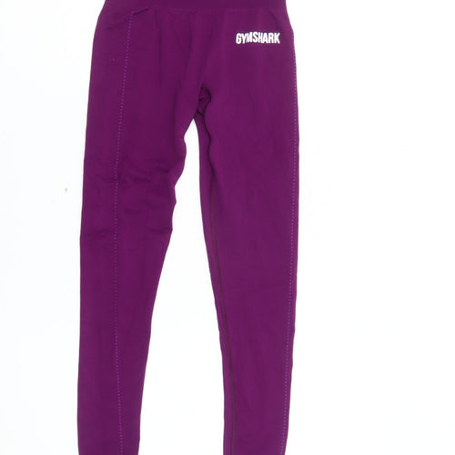 Gymshark Women's Purple Leggings XS for Gym & Training