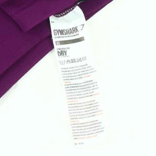 Gymshark Women's Purple Leggings XS for Gym & Training