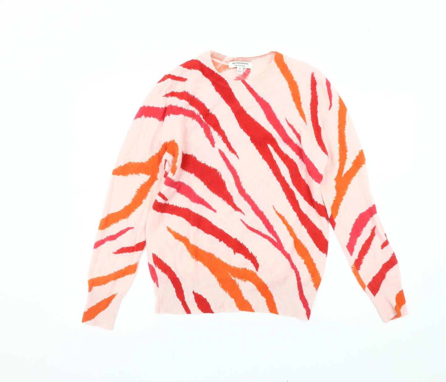 Marks and Spencer Women's Multicoloured Cashmere Jumper