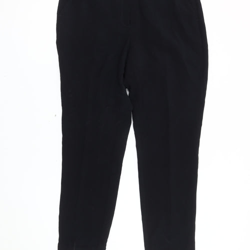Jasper Conran Women's Black Cropped Trousers Size 12