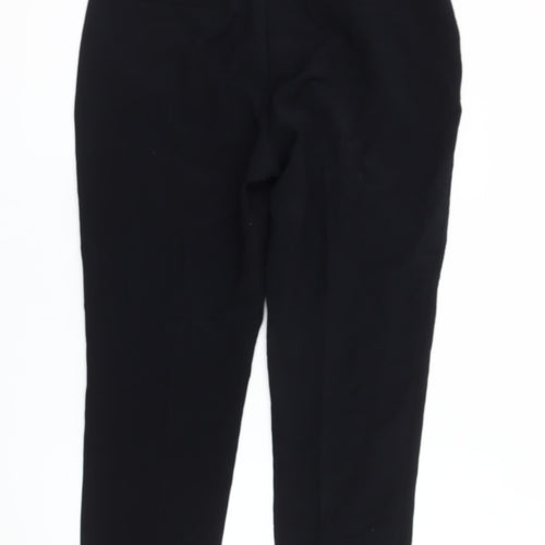 Jasper Conran Women's Black Cropped Trousers Size 12