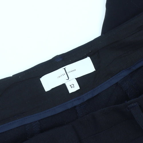 Jasper Conran Women's Black Cropped Trousers Size 12
