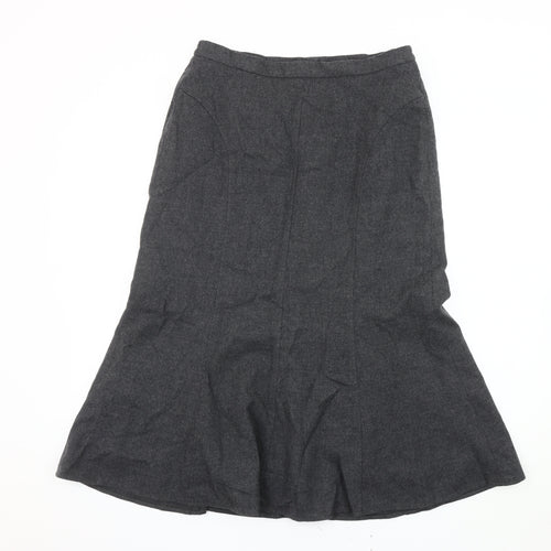 Eastex Women’s Grey Trumpet Midi Skirt Size 12