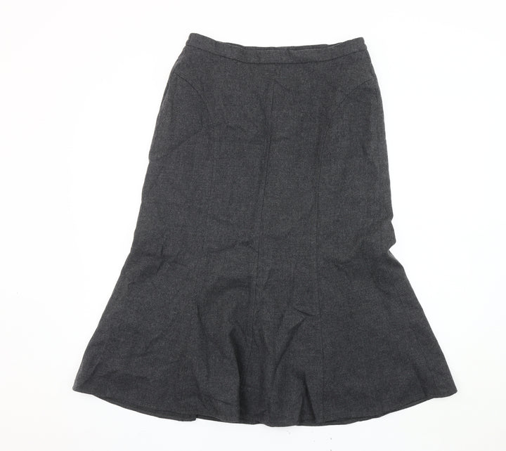 Eastex Women’s Grey Trumpet Midi Skirt Size 12