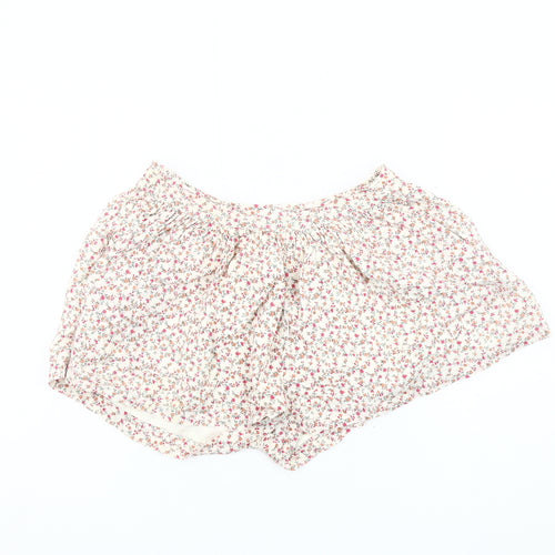 Jack Wills Women's Floral Cotton Shorts Size 8