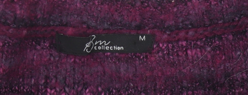 JM Collection Women's Multicoloured Stripe Jumper M