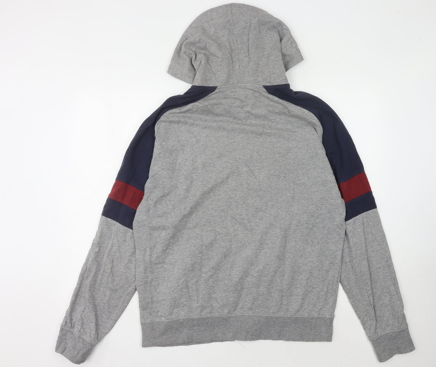 Brixton Men's Grey Full Zip Hoodie M