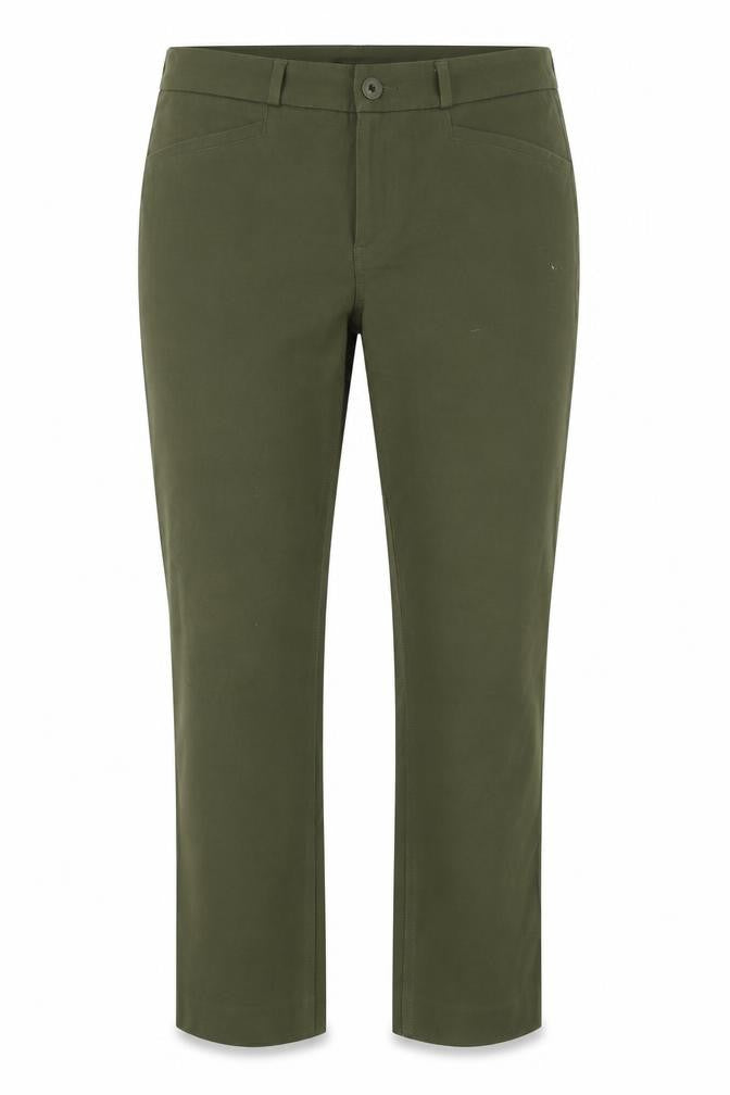Banana Republic Women's Green Straight Trousers Size 10