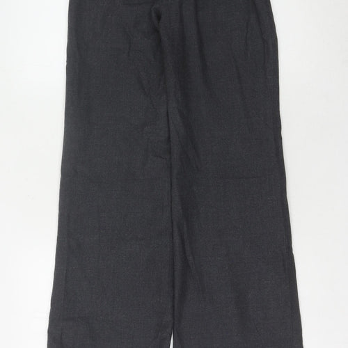 Banana Republic Women's Grey Wide-Leg Trousers