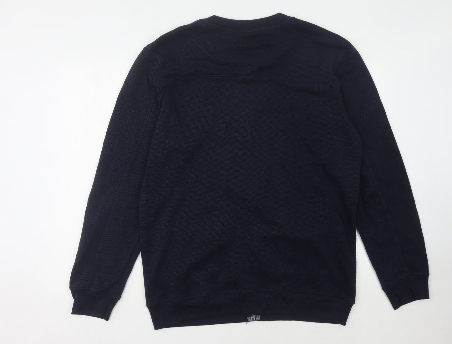 Pierre Cardin Men's Black Full Zip Jumper XL