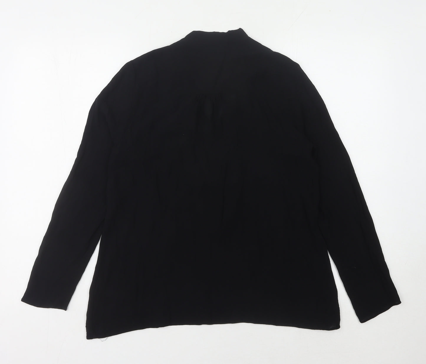 Marks and Spencer Women's Black Blouse Size 12