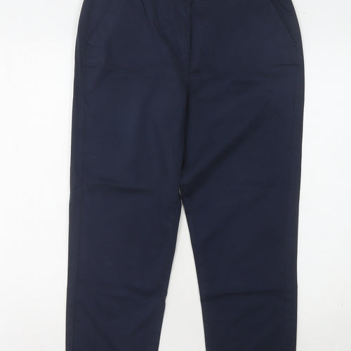John Lewis Women's Blue Chino Trousers Size 10