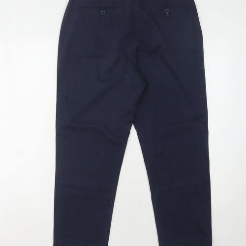 John Lewis Women's Blue Chino Trousers Size 10