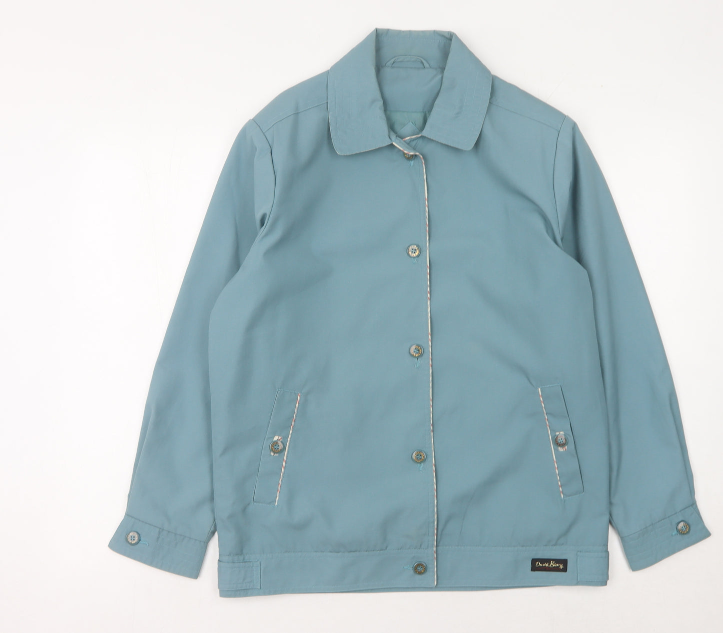 David Barry Women's Blue Jacket Size 12