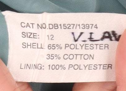 David Barry Women's Blue Jacket Size 12