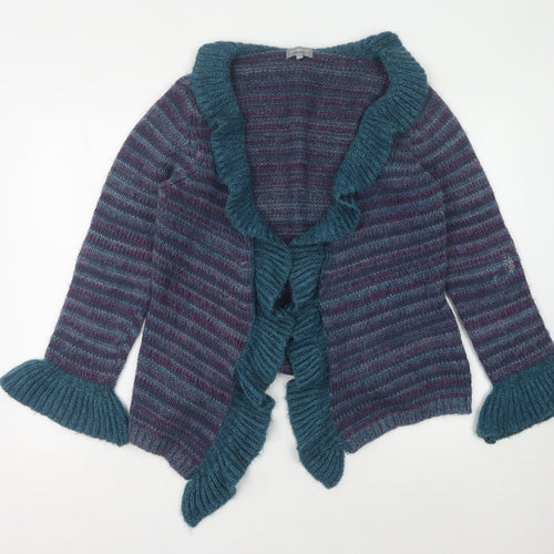 Per Una Women's Multicoloured Open Front Cardigan M