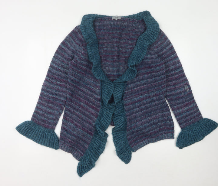 Per Una Women's Multicoloured Open Front Cardigan M
