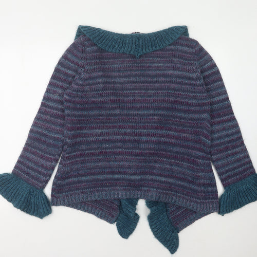 Per Una Women's Multicoloured Open Front Cardigan M